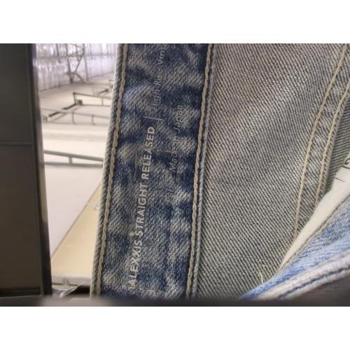 Size 28R  AG-ED Denim Durable women's Straight Leg Jeans, Non Stretch Denim Pants for Long Term Wear