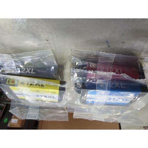 212XL Ink Cartridges High Capacity Black & Standard Color Combo Pack