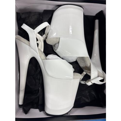 Women's Pleaser Flamingo 809 Ankle Strap Platform Sandal size 6