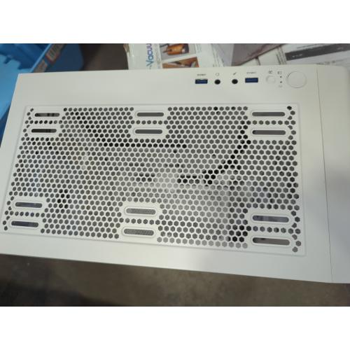 Thermaltake S200 TG ARGB Snow ATX Tempered Glass Mid Tower Gaming Computer Chassis with 120mm ARGB Lite Front Fan Pre-Installed CA-1X2-00M6WN-00