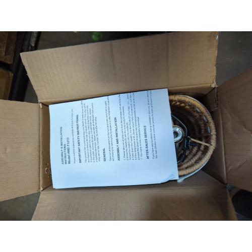 OYEARS 22.5 Boho Table Lamps Set of 2 for Living Room, Bedside Lamp for Nightstands, Rattan Lamp for Bedroom, Farmhouse Table Lamp for Room Decor, End Table, Retro, Brown（Not Include Bulbs）