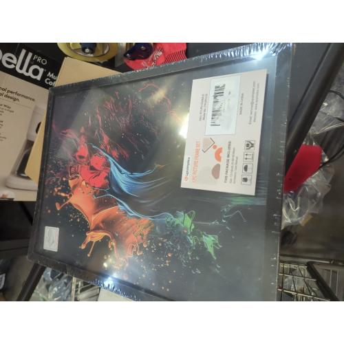 upsimples 12x16 Picture Frame, Wall Gallery Photo Frames with Engineered Wood, Black 1 Pack