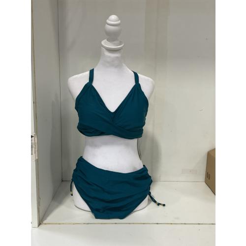 XL Blooming Jelly Womens Tummy Control Bathing Suits Modest High Waisted Bikini Sets Cute Halter 2 Piece Swim Suit 2025