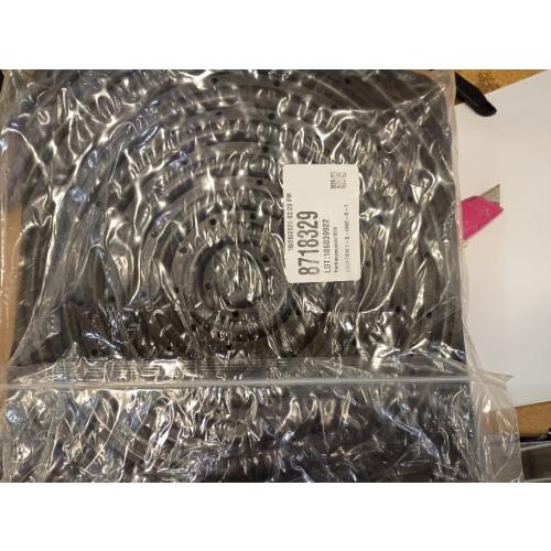 6 Pack Washable Chicken Nesting Pads, 13 x 12 inch, Black, Solid, Anti-Slip, Injection Molded Polypropylene, Suitable for Chicken Coops