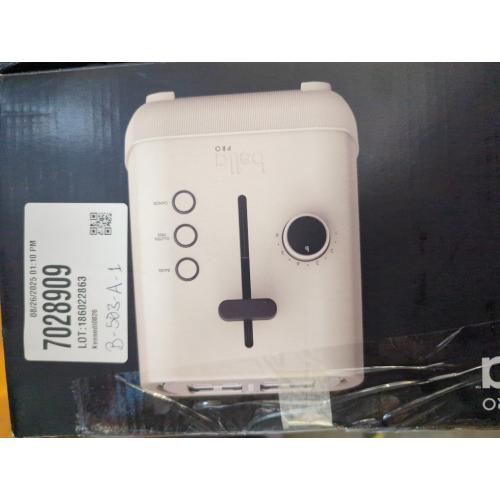 Oat milk Bella PRO - 2-Slice Toaster with Extra Wide Slots - Oatmilk
