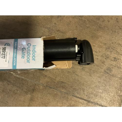 probebi Retractable Baby, Child & Dog Gates for Stairs, Extends to 54 Wide 34 Tall, Use for Outdoor, Indoor, Hallways, Doorways, Deck, Porch, Black