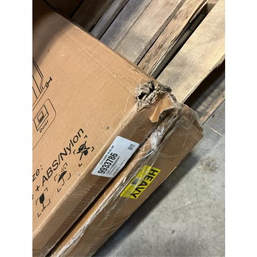 WAOWAO Baby Gate 62.20-71.26 Extra Wide Pressure Mounted Walk Through Swing Auto Close Safety Black Metal Toddler Kids Child Dog Pet Puppy for Stairs,Doorways,Kitchen