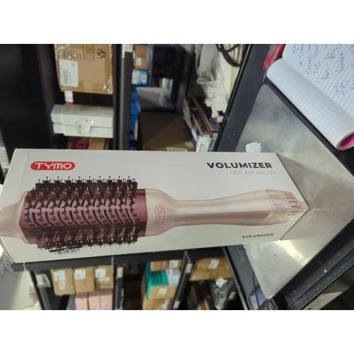 Generic GEM Hot Air Styling Brush for Dry Style Volume Pearl White/Rose Gold Hair Dryer