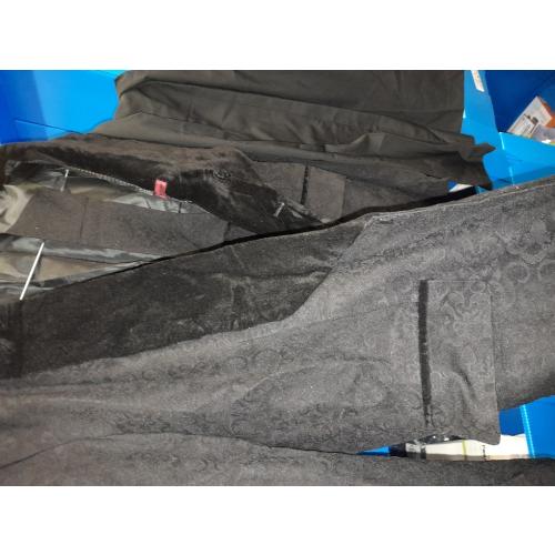 COOFANDY Men's Velvet Blazer One Button Velour Tuxedo Jacket Notched Lapel Suit Jackets with vest and pants  for Prom Wedding Party Dinner Size medium 3 pieces