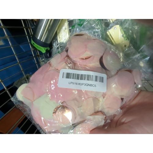 Round Tissue Confetti Glitter,Rose Gold Pink White Paper Tissue Confetti Dots for Wedding Birthday Party Decorations,1.76oz