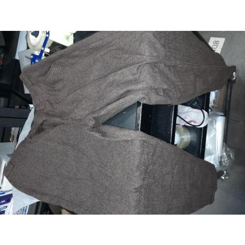 Mens Pants Tweed Herringbone Vintage Dress Pant Trousers Regular Fit Suit Pants for Men (30x30L)