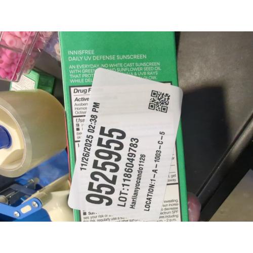 innisfree Daily UV Defense Invisible Broad Spectrum SPF 36 Sunscreen