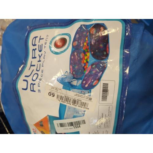 Dreamon 5 in 1 Kids Play Tent with Tunnel, Pop Up Play Tent with Ball Pits for Toddlers, Foldable Kids Tunnel with Carry Bag and Basketball Hoop, Toddler Tents Indoor & Outdoor