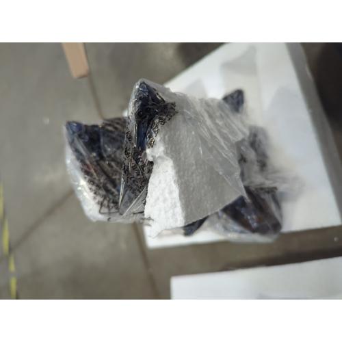 Bedside Table Lamp LED Tiffany Blue Fairy Butterfly Nightstand Table Lamps Stained Glass Shade ON Off Switch Home Office Desk Lamp Night Light Girl Grandma Mothers Day Gifts W/Gift Box