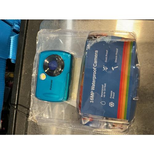 Polaroid 16MP Waterproof Digital Camera - Teal (IS048-Teal)