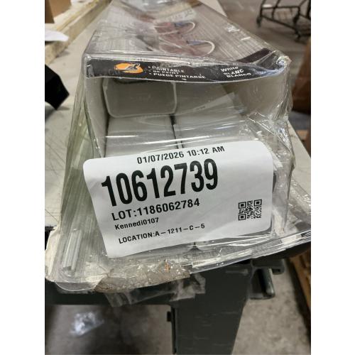 Ensemble De Gestion De Câbles Wiremold WMC332 CordMate III, Pouvant être Peint, Blanc