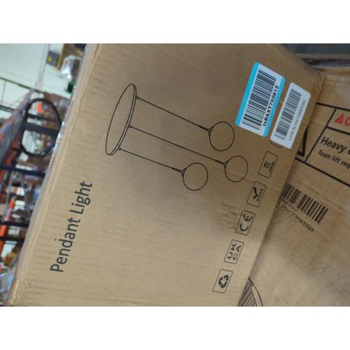 Pendant Lights Modern Crystal Chandeliers Hanging Light Fixture for Kitchen Island Sphere Pendant Light,Adjustable Chandelier for Dining Room,Foyer,Living Room Entryway