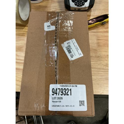 Floroom 6 Pack 5x7 Inch Clear Acrylic Sign Holders, Double-Sided Black Display Stand Picture Frames for Table Numbers, Menus, Flyers, Weddings, and Offices