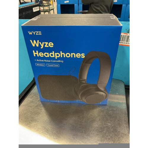Wyze Headphones Noise Cancelling, Wireless Over Ear Bluetooth Headphones with Mic, Alexa Built-in, HiFi Sound, Transparency Mode for Travel Home Office, Custom EQ via Wyze App