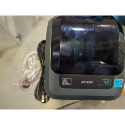 ZEBRA ZP 450 Label Thermal Bar Code Monochrome Printer