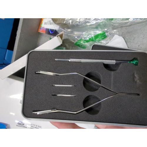 7825 Spring Bar Tweezers: Watch Spring Bar Tool with Replacement Tips