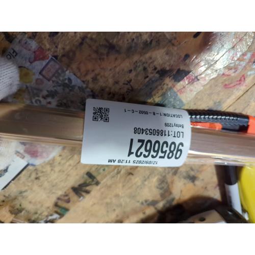 Aluminum Peel and Stick L Molding Corner Guards with 90° Angle for Wall Door Frame Cabinet Baseboard Protection and Decoration, 51.2in x 0.8in (3Pcs)