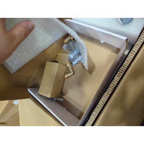 Multi-Function LED Lights Shower Panel System Black, 5 in 1 Shower Panel Include Rainfall & Waterfall Shower Head, 3 Pcs Adjustable Massage Jets, Handheld Shower, Tub Spout