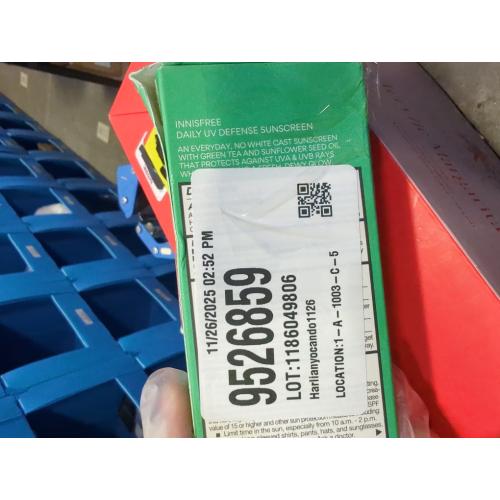 innisfree Daily UV Defense Invisible Broad Spectrum SPF 36 Sunscreen