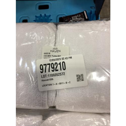 Haven Turkish Cotton Washcloth in Bright White PACK OF 6