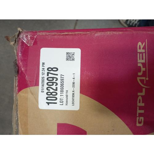 GTPLAYER Gaming Chair, Computer Office Chair with Pocket Spring Cushion, Linkage Armrests and Footrest, High Back Ergonomic Computer Chair with Lumbar Support Task Chair with Footrest(Black)