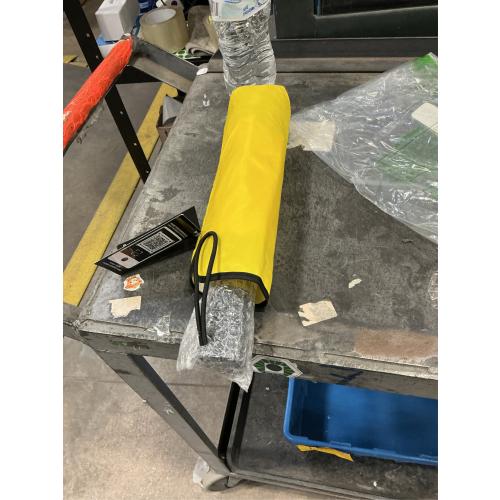 Bodyguard Inverted Umbrella - Large Windproof for Rain & Sun, Compact Reverse With Reflective Stripe, Teflon-Coated for Women Men, Travel Folding With Cover Bag