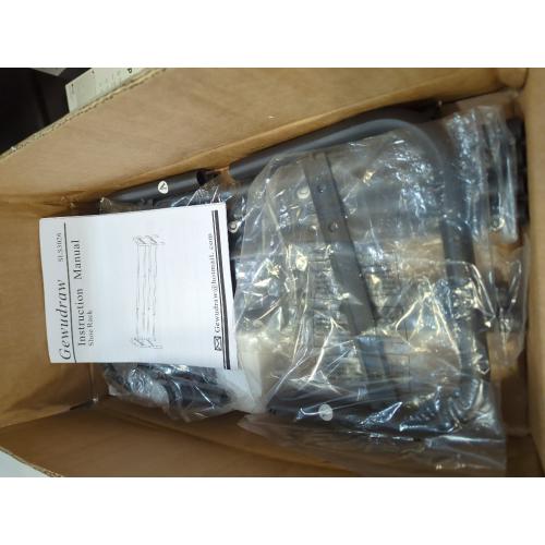 2 Tier Shoe Rack Closet,41.53'' Adjustable Shoe Organizer for Closet,Bedroom, Entryway,Expandable Metal Shelf Up to 12 Pairs Shoes,Black