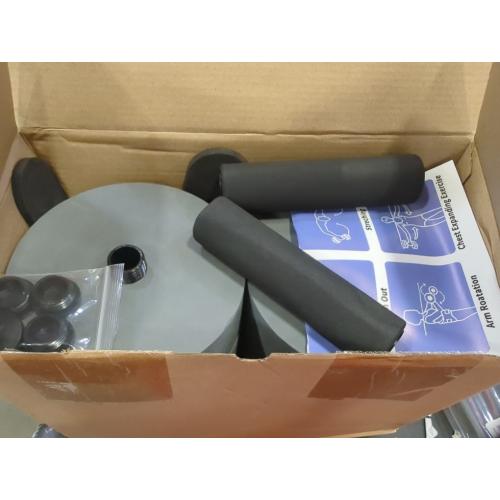 Hikeen Aquatic Exercise Dumbbells Water Dumbbell Pool Resistance Aquatic Fitness Barbells with 4 High-Density EVA Foam Pool Weights Dumbbells, for Water Aerobics Weight Loss