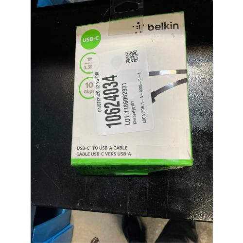 Belkin 3.1 USB-A to USB-C™ Cable (USB Type-C™)