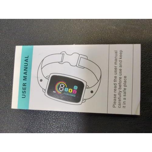 Black 2025release Bark Collar for Large Medium Small Dogs, Smart Rechargeable Anti Barking Training Collar, 8 Sensitivity Levels, Beep/Vibration/Shock,IP67 Waterproof, Color Display