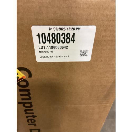 Small Standing Desk Adjustable Height, Mobile Stand Up Desk with Wheels, 32 Inch Portable Rolling Desks for Walking Pad Treadmill Black