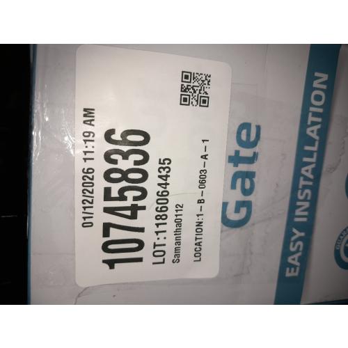 Retractable Baby Gates with Rods, Extends up to 60” Wide, Tall Retractable Dog Gate for Doorways Prevent Crawling Through Mesh Pet Gate Indoor Outdoor, Black