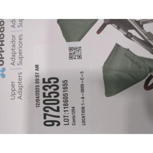 UPPAbaby Upper Adapter for Vista, Vista V2, and Vista V3 Strollers/ Compatible with Bassinet, Toddler Seat, Aria, Mesa V2, or Mesa Max Infant Car Seats / Quick   Secure Attachment / 1 Set