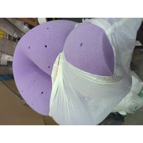 2 inch Mattress Topper, Cooling Gel Memory Foam Bed Topper for Pressure Relief and Back Pain, CertiPUR-US Certified, Dorm Essentials, Twin (Purple)