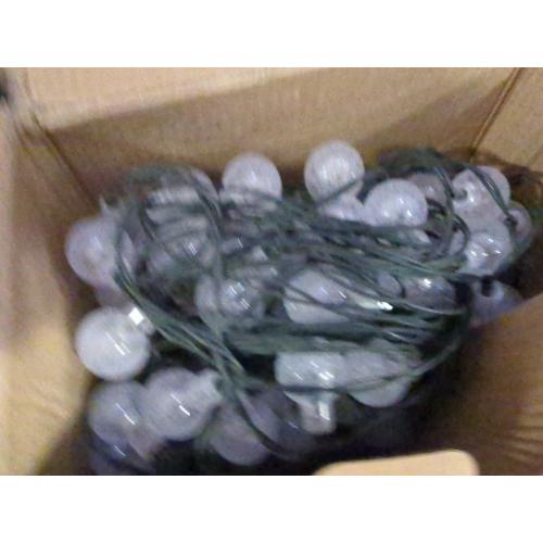 TREETDOBV 9.5m LED Outdoor String Lights, with 50 Shatterproof Bulbs, 8 Lighting Modes String Lamp,Waterproof Connectable Hanging Christmas Lights Garden Wedding Backyard Porch Balcony Party