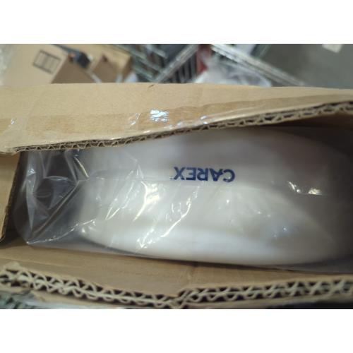 Carex Toilet Seat Riser, Elongated Raised Toilet Seat Adds 3.5 inches to Toilet Height, for Assistance Bending or Sitting, 300 Pound Weight Capacity Toilet Riser