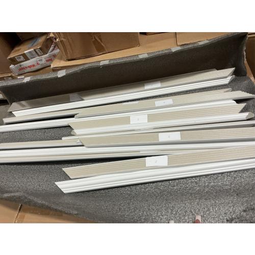 Premade Wall Molding Kit, Ready to Assemble Wainscoting Panels, Installed with Glue, Pre-Cut Molding Trim for Interrior Wall, DIY, (4 Frames, NOT Peel and Stick)
