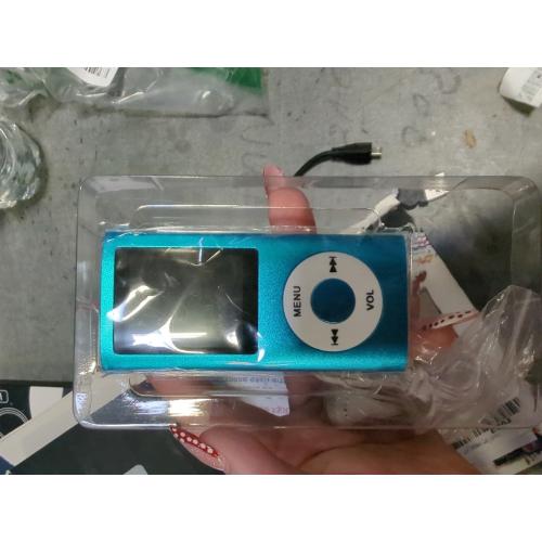 MP3 Player, Portable Multifunctional MP3 Digital Music Player, Blue