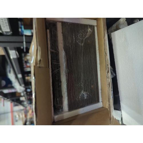 QEEIG Bathroom Shelves Over Toilet - Wall Mounted Floating Shelves Toilet Paper Storage Small Farmhouse Decor Shelf 16 inch Set of 2, Grey (019-GY2)