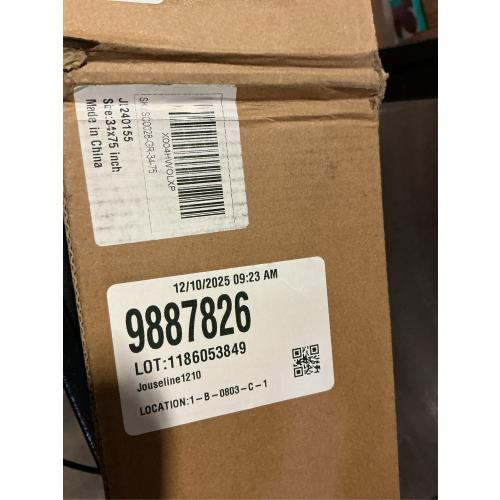 Joydeco No Drill Zebra Blinds for Windows, Cordless Day & Night Dual Sheer Roller Shades, Easy Installation, Free-Stop Lift System, Light Filtering Privacy Blinds for Home(Grey,22 W x 75 H)