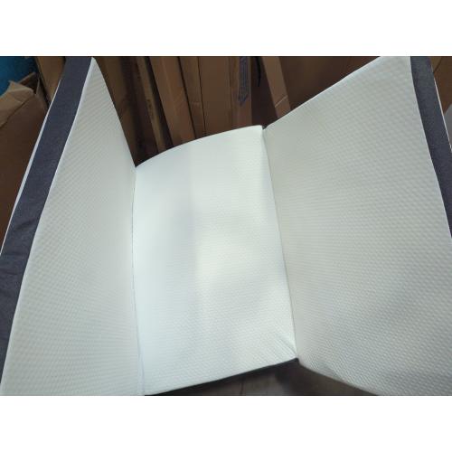 Folding Mattress Queen Size, 3 inch Tri-fold Memory Foam Mattress Topper with Washable Cover,Foldable Mattress Topper for Camping,Road Trip,Guest