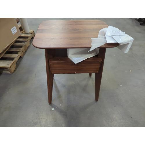 Walnut Grove 1-Drawer Solid Wood Nightstand