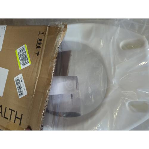 Carex Toilet Seat Riser, Elongated Raised Toilet Seat Adds 3.5 inches to Toilet Height, for Assistance Bending or Sitting, 300 Pound Weight Capacity Toilet Riser