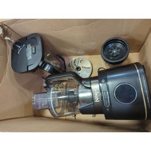 Ninja - Detect Kitchen System Power Blender   Food Processor Pro with 24-oz. To-Go Cup and BlendSense Technology - Black