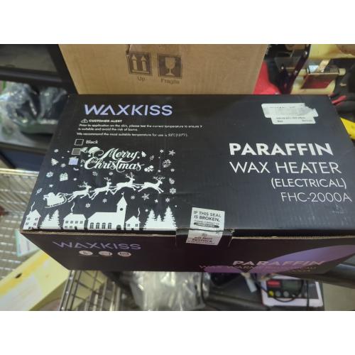 Small Paraffin Wax Machine for Hands - Small Size Hand Wax Paraffin Machine 2000ml With 3 packs of Paraffin Wax Kit Digital Display Screen for Paraffin Bath